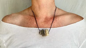 Ancient Jade Pendants. Zapotec. 1406