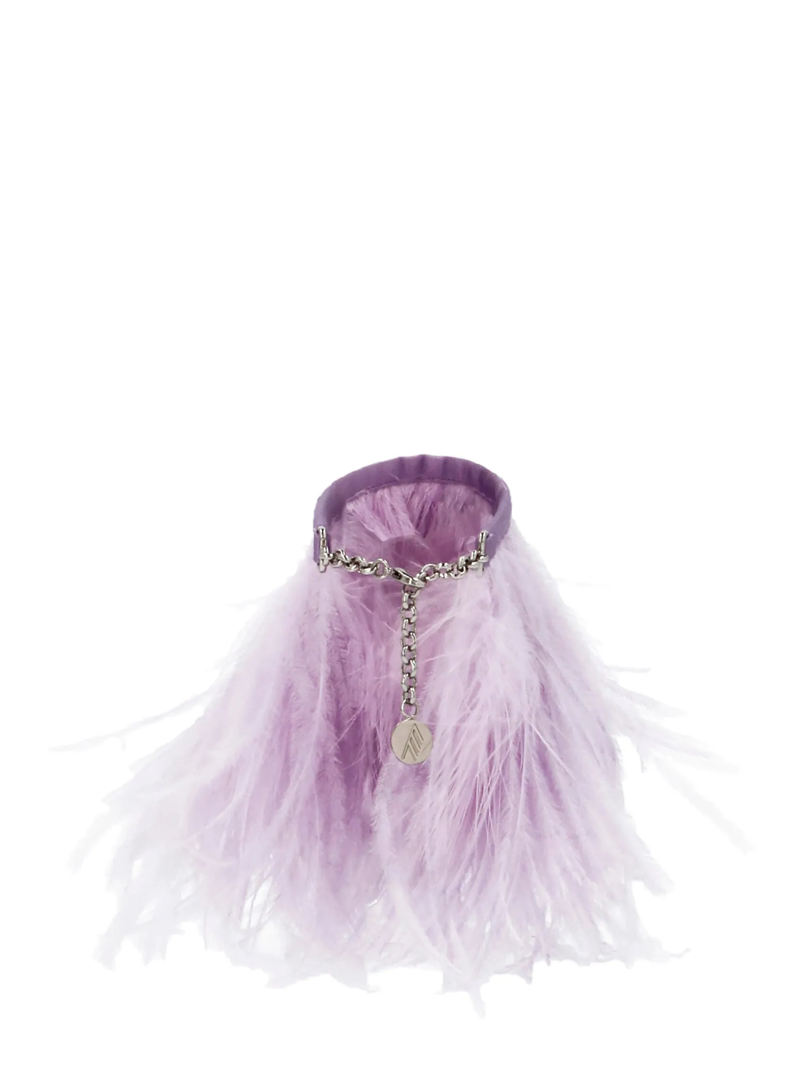 Attico Feather Chain Anklets