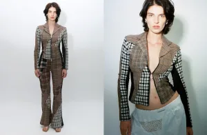 Brown Tartan Kate Blazer