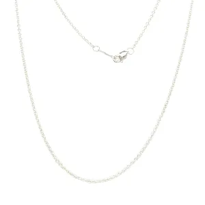 Cable Chain 1.5mm with 20in of Length in Sterling Silver