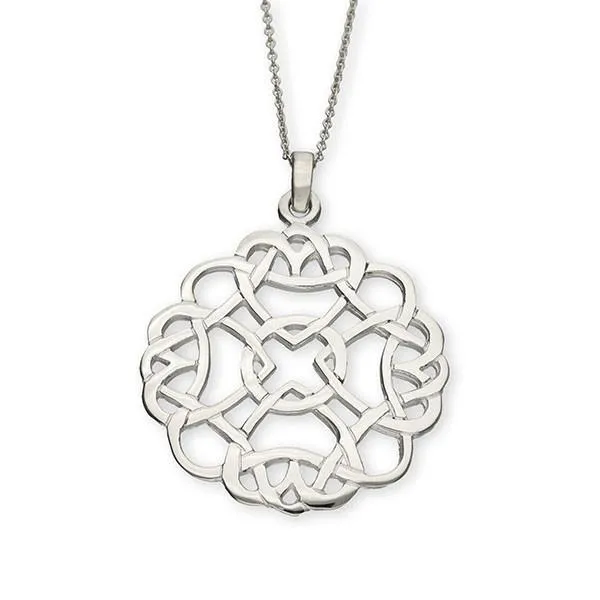 Celtic Silver Pendant P100