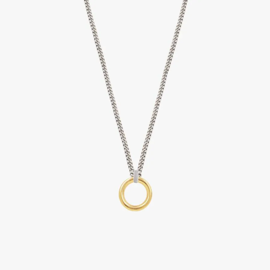 CXC Gold & Silver Pulley Necklace