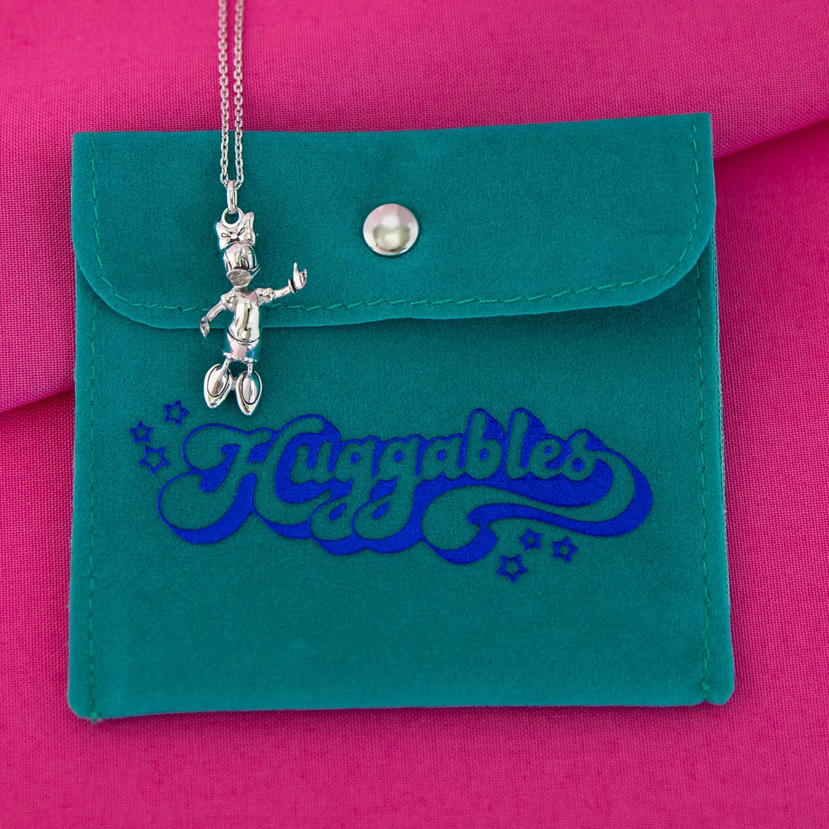Disney X RockLove HUGGABLES Daisy Duck Necklace