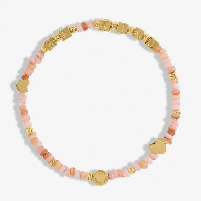 Happy Little Moments Be Kind Gold Plated 17.5cm Bracelet 7080