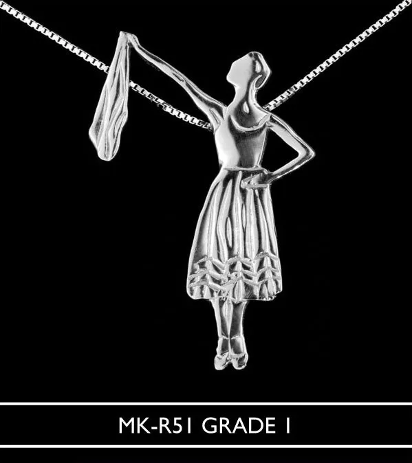 MikelArt RAD white gold pendants Primary to Advanced 2
