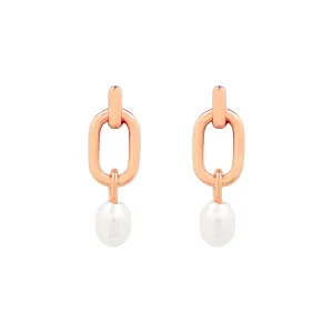 Olivine Pearl Studs