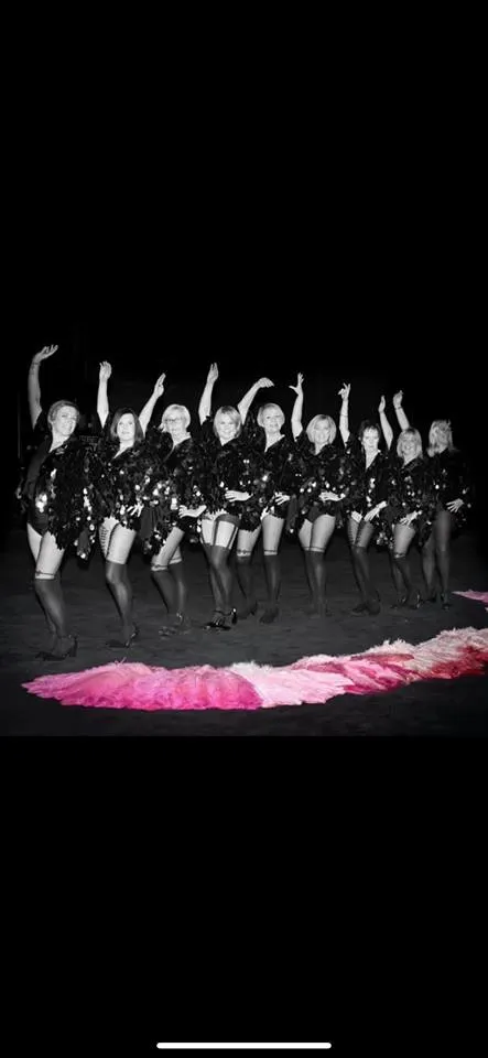 Pink Burlesque Feather Fans for Hire | Zoe London Dance Costumes Hire