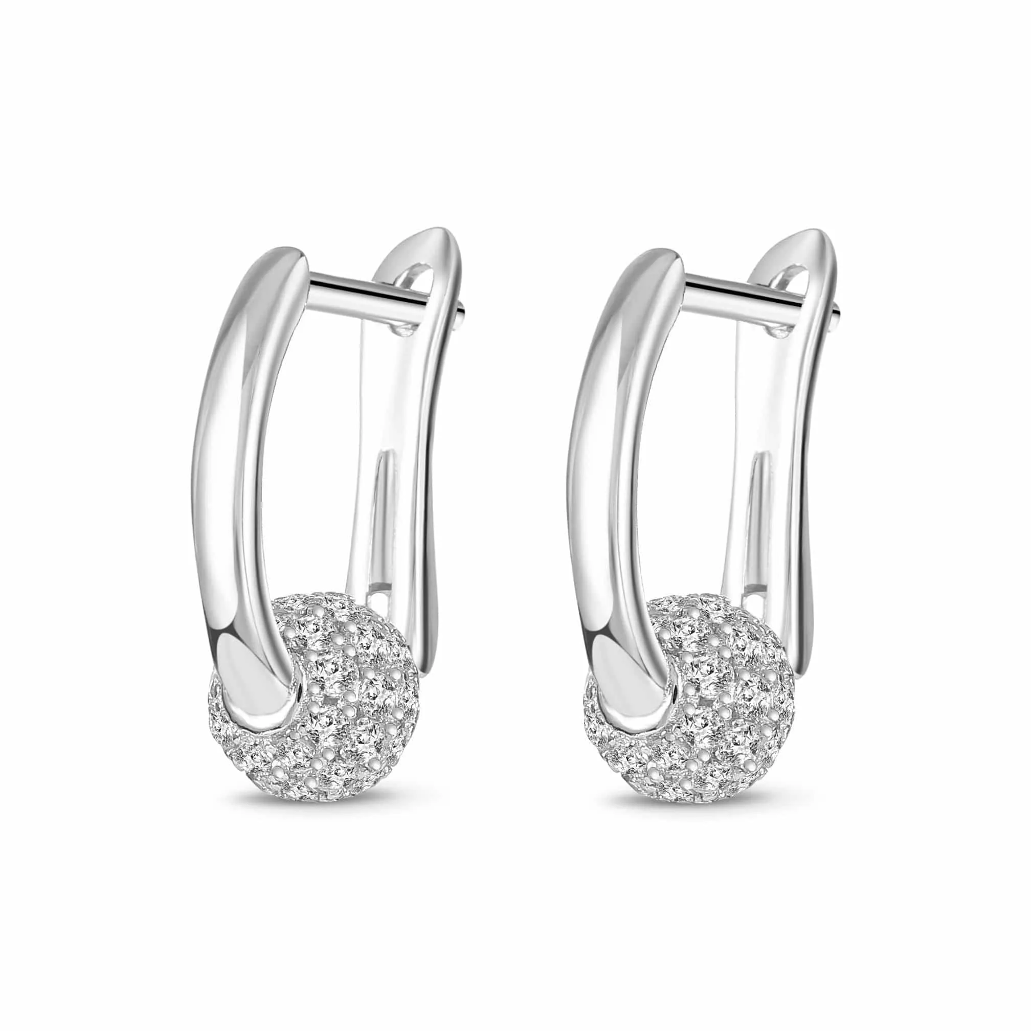 "Shiny Ball" Earrings