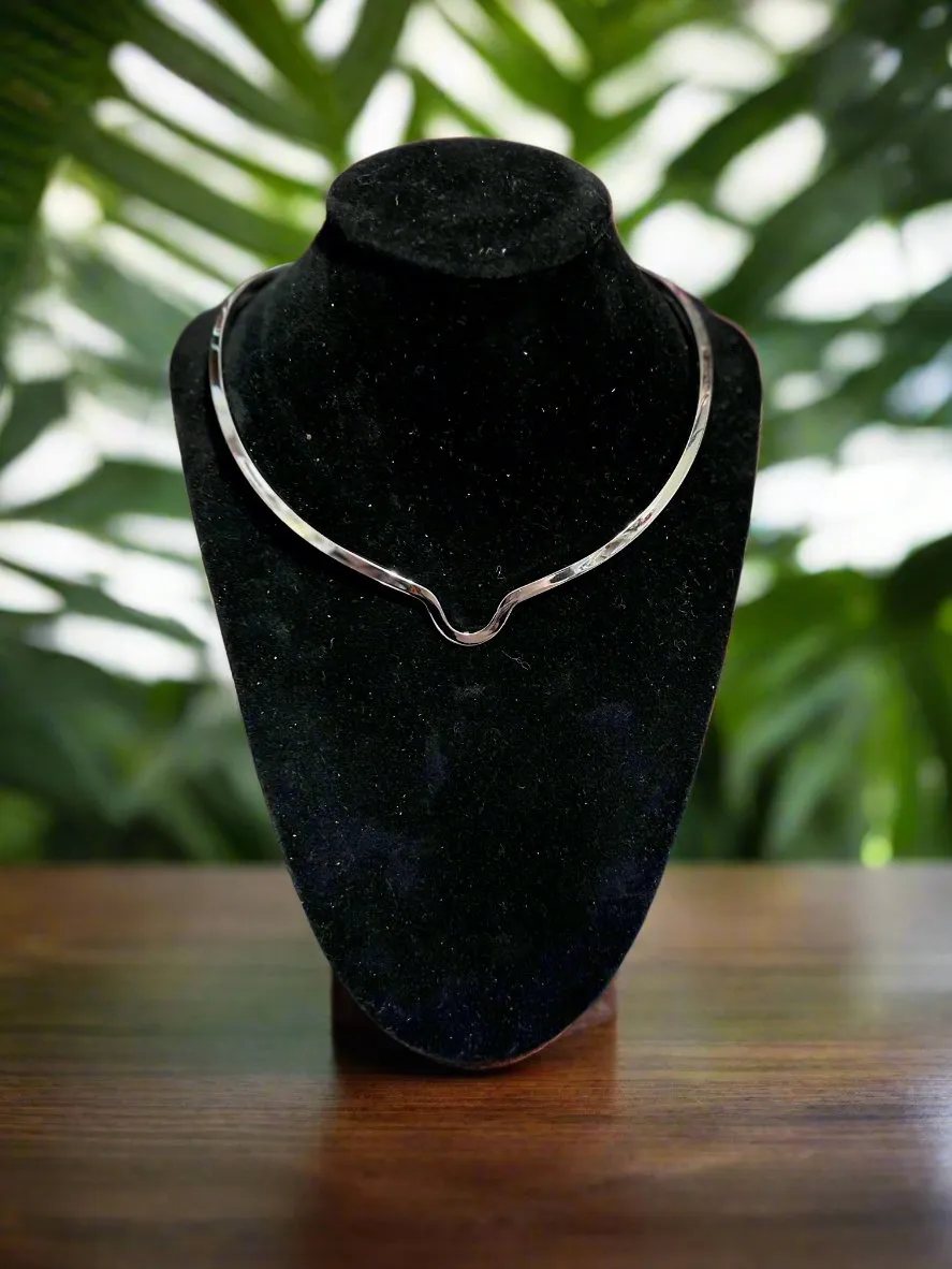 Silver Plated Choker - Lead Free